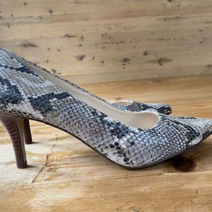 Cole Haan Snakeskin Pumps